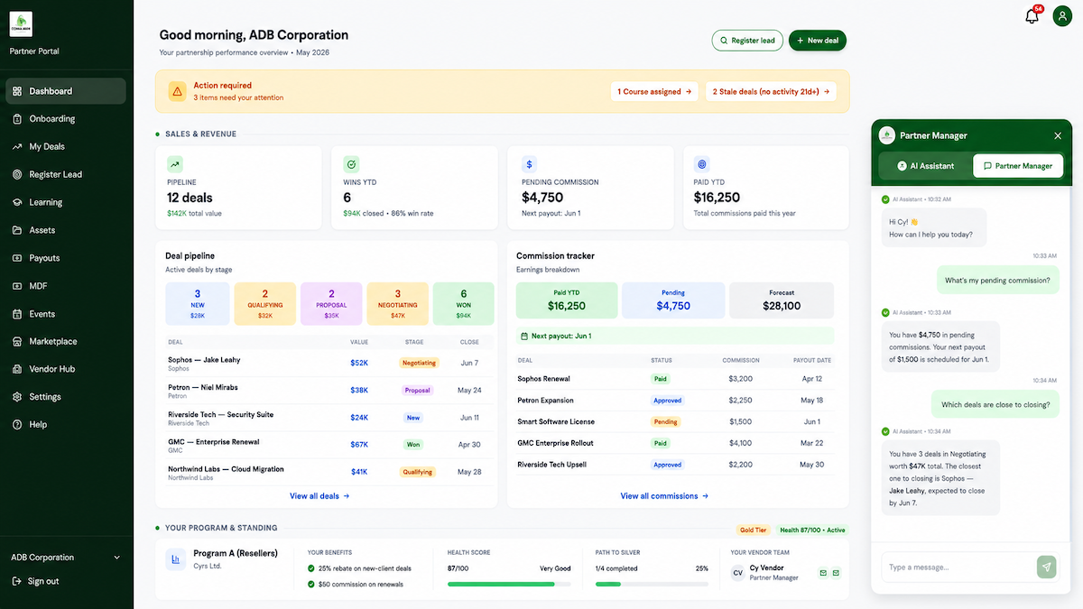 Ask your vendor's AI anything